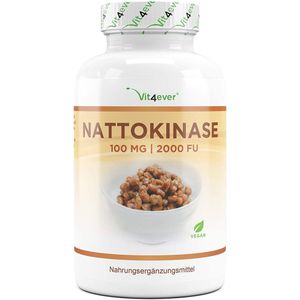 Vit4ever - Nattokinase - Enzymextract - 100 mg per Capsule