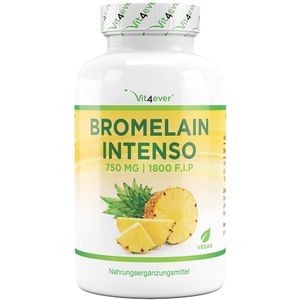 Bromelaïne Intenso | 750mg | 120 Capsules | Vit4ever