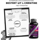 L-Carnitine Triple Complex - 3000 mg per dagelijkse portie - Premium: Complex van acetyl-l-carnitine, L-Carnitinetartraat & Carnitinefumaraat - 120 Capsules - Hoge Dosis - Veganistisch