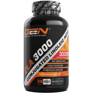 CLA - Softgels - 240 Stuks - 1000 mg - Natuurlijke Saffloerolie