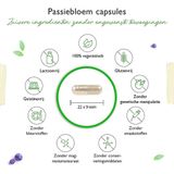 Passiflora - Passiebloem - Extract - Natuurlijk - 100g