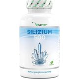 Vit4ever - Silicium - 240 capsules met 500 mg organisch silicium per dag - Premium: Natuurlijk afgeleid van bamboe-extract - Hoog gedoseerd - Veganistisch