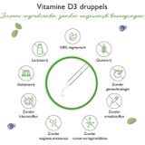 Vitamine D3 - 2000 IE - 2380 Druppels - Zonder Alcohol - Vit4ever