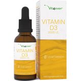 Vitamine D3 - 2000 IE - 2380 Druppels - Zonder Alcohol - Vit4ever