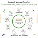 Broccoli extract | 180 capsules | 1229 mg | 10% sulforafaan | Zwarte peper extract | Vegan | Vit4ever