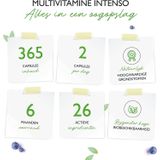 Premium Multivitamine A-Z - Vit4ever - 365 Hoge Dosis Capsules met Bioactieve Vormen & Merkgrondstoffen (- Vitaminen + Mineralen - Veganistisch