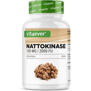 Vit4ever - Nattokinase - Capsules - 365 Stuks - 100 mg