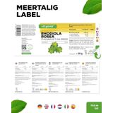 Rhodiola Rosea - Capsules - 500 mg - Extract - 3% Rosavin - 1% Salidroside