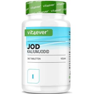 Vit4ever - Jodium 400 mcg - Supplement - Vegan - 365 Tabletten