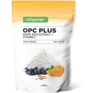 OPC Plus - Druivenpitextract - Vitamine C - 800 mg per Portie