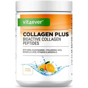 Vit4ever - Kollagen Plus - Voedingssupplement - Sinasappel - Glutenvrij