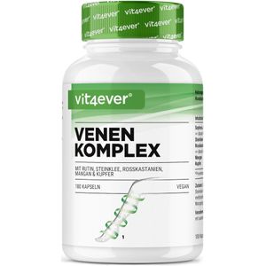 Vit4ever - Venen Complex - Voedingssupplement - Plantaardig - Veganistisch