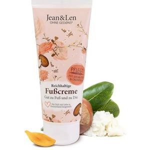 Jean&Len - Voetcrème - 100 ml - Sheaboter - Calendula