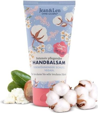 Jean & Len Lichaamsverzorging Hand- en voetverzorging katoen & sheabutterHand Fluid 75 ml (€ 42,00 / 1 l)