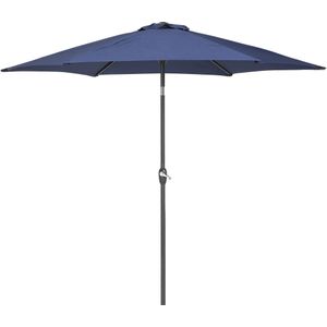 Beliani VARESE - Parasol - Blauw - Kunststof