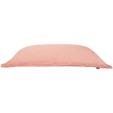 Zitzak perzik roze woonkamer slaapkamer modern nylon EPS balletjes 140 x 180 cm ritssluiting