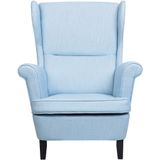 Beliani ABSON - Armchair - Blauw - Polyester