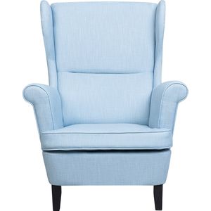 Beliani ABSON - Armchair - Blauw - Polyester