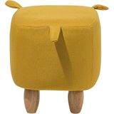 PIGGY - Hocker - Geel - Polyester