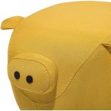 PIGGY - Hocker - Geel - Polyester