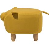 PIGGY - Hocker - Geel - Polyester