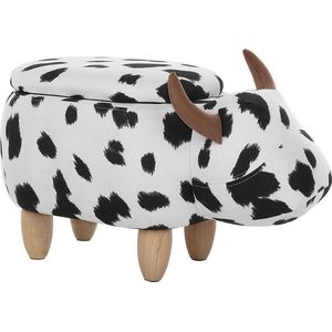 COW - Hocker - Wit - Polyester