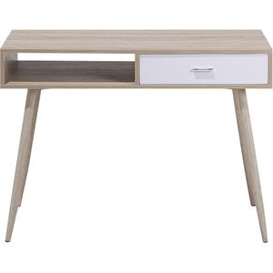 DEORA - Bureau - Lichte houtkleur - MDF