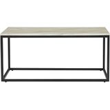 DELANO - Salontafel - Beige/Zwart - MDF