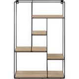 Beliani LAUREL - Wandkast - Lichte houtkleur - MDF