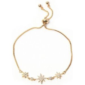 Firetti Armband Sterne, Kugeln, feminin und rund, mit Strassteinen