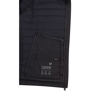 UBR - Jas - Zwart - Nylon/Elastaan - Gewatteerd Korte Pasvorm