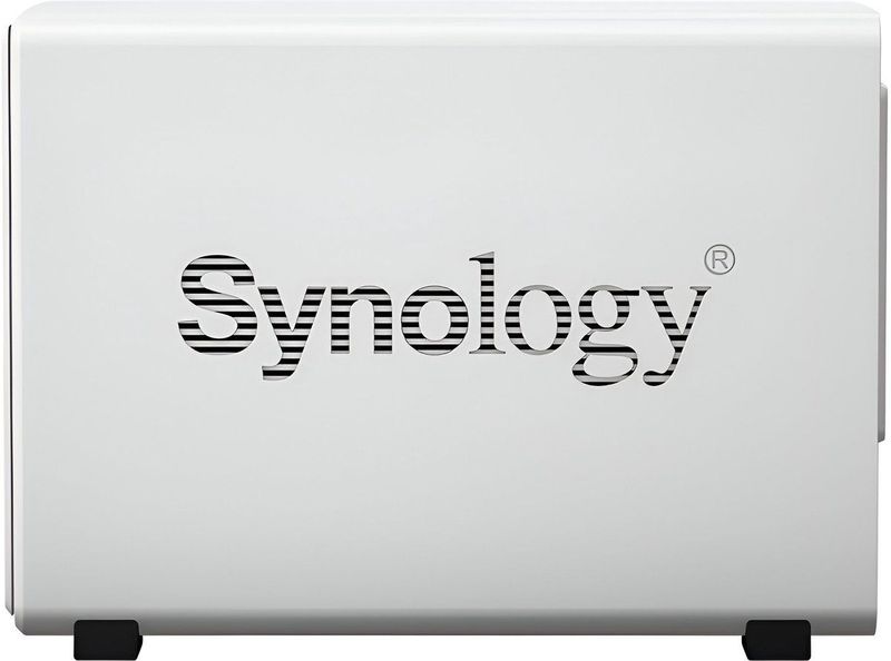 Synology - DiskStation DS220J - NAS - Wit - 4TB - 2 Drive Bays - Inclusief 2 x 2TB HDD