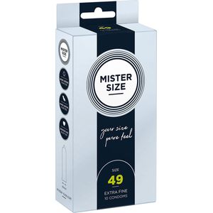 MISTER SIZE 49 Ultra Dunne S condooms (10 pack)