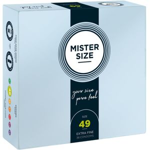 MISTER SIZE 49 Ultra Dunne S condooms (36 pack)