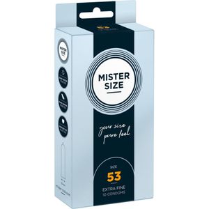 MISTER SIZE 53 Ultra Dunne M condooms (10 pack)