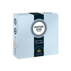 MISTER SIZE 53 Ultra Dunne M condooms (36 pack)