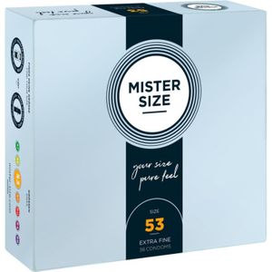 MISTER SIZE 53 Ultra Dunne M condooms (36 pack)