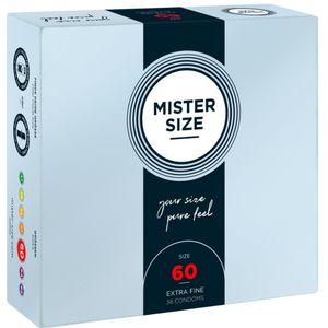 MISTER SIZE 60 Ultra Dunne XL condooms (36 pack)