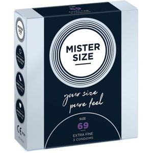 Mister Size «69» bed&#228;chtig &amp; sicher - 3 Ma&#223;kondome