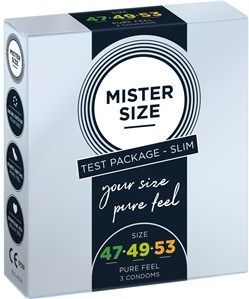 Test je maat Mister Size Slim