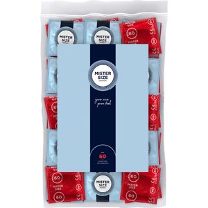 MISTER SIZE XL condooms - maat 60 - 100 stuks