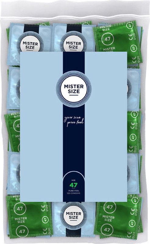 MISTER SIZE XS Condooms - maat 47 - 100 stuks