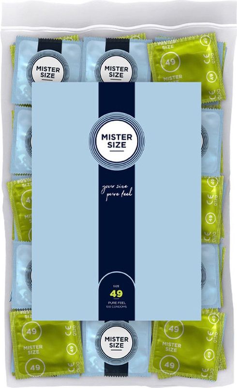 MISTER SIZE S condooms - maat 49 - 100 stuks