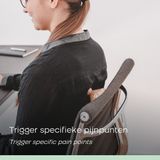 TMX Trigger Original, Triggerpoint Drukknop - 7x7x6cm - 100% beukenhout - Drukpunten Massage tool voor grote spiergroepen - Verlicht spierpijn en bevordert de doorbloeding - Spierstimulator