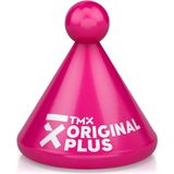 TMX Trigger Original Plus, Triggerpoint Drukknop - 7x7x7cm - 100% beukenhout - Roze - Drukpunten Massage tool voor grote spiergroepen - Verlicht spierpijn en bevordert de doorbloeding - Spierstimulator