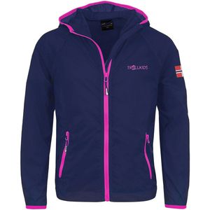 Trollkids - KIDS FJELL RUNNING JACKET - Jas - Paars - 116 cm