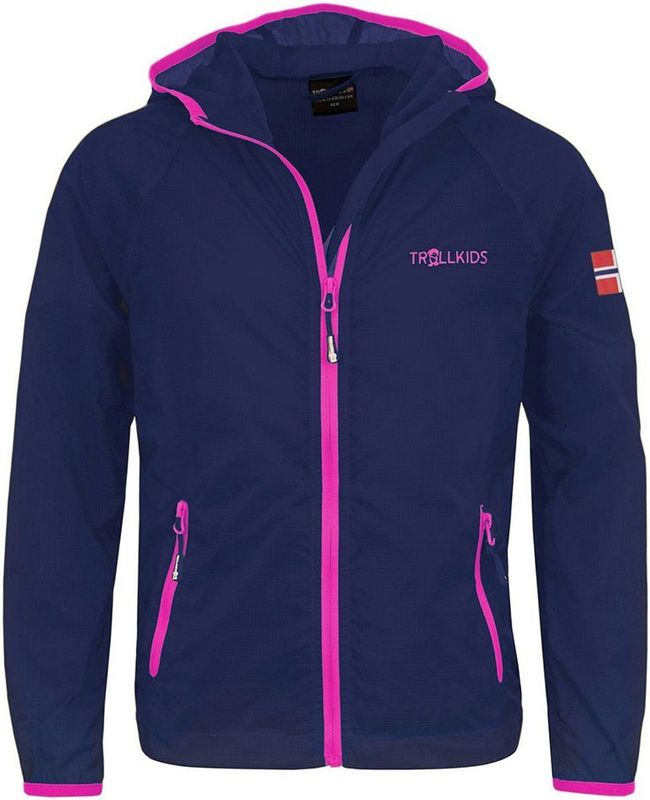 Trollkids - Fjell Running Jas - Ademend Zomerjack - Lichtgewicht - Geschikt voor Kinderen