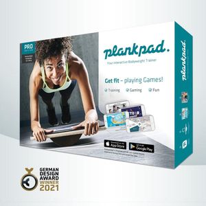 Plankpad PRO - Balance Board & Bodyweight Fitness Trainer incl. App met games en trainingen voor iOS en Android