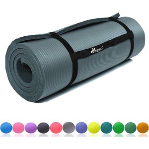 Sens Design Yogamat - Fitnessmat - 185x60 cm - 1,5 cm dik - BluePetrol