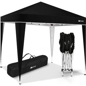 Tillvex Partytent 3 x 3 meter, pop up tent, zwart